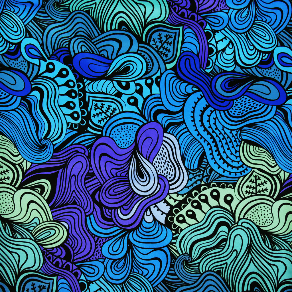 SABRINA SATIN PRINTS - ABSTRACT