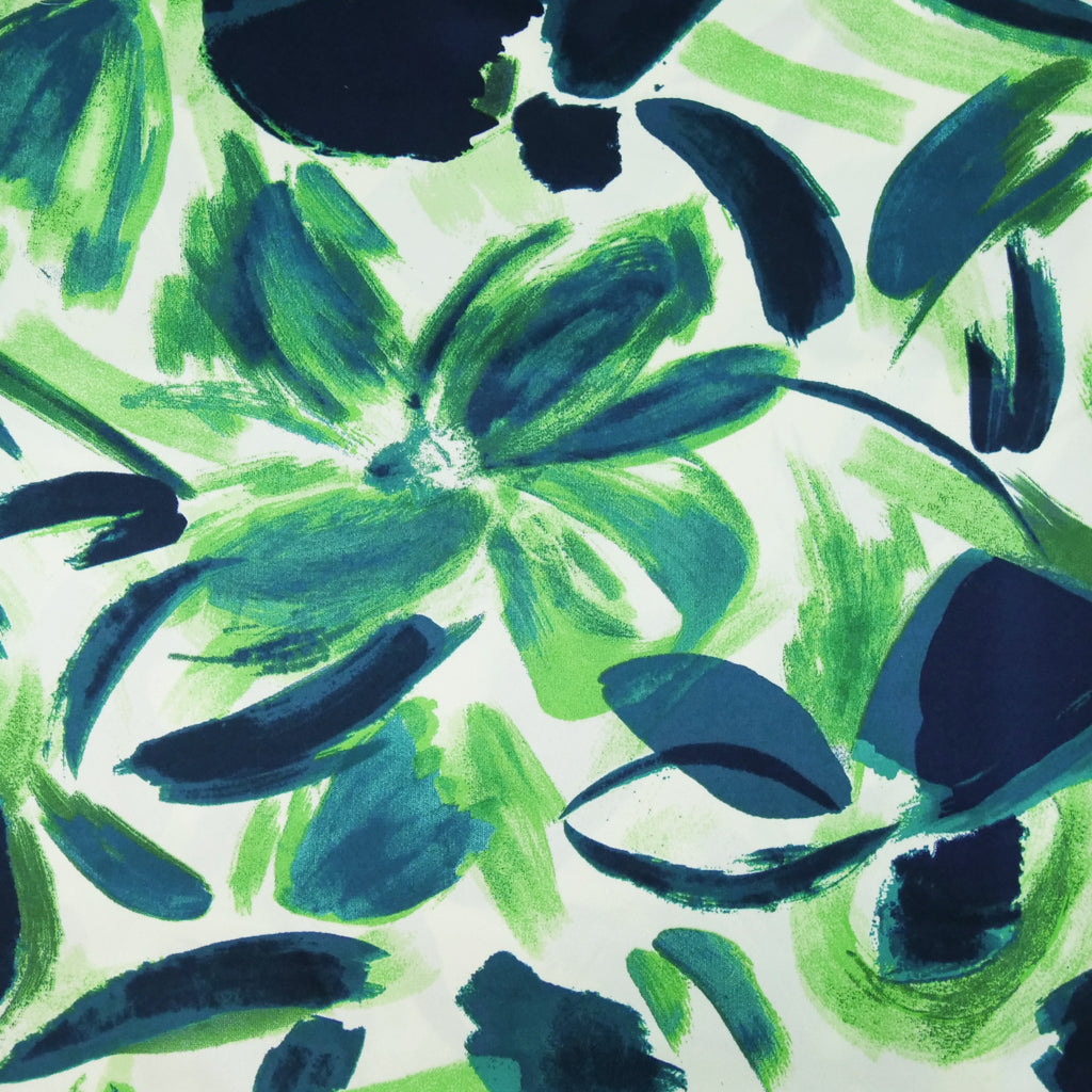 ESTELLA SATIN PRINTS - LARGE WATERCOLOR FLORAL