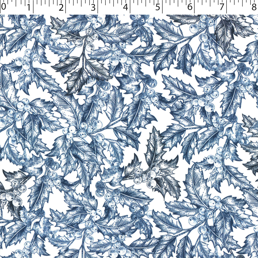 WINTER TOILE PRINTS - HOLLYBERRY