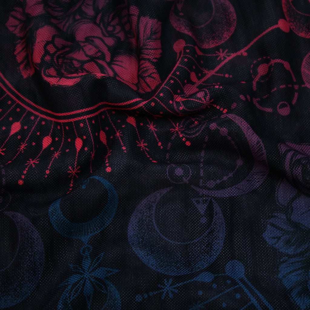 SABRINA MESH PRINTS - LUNAR FLORAL