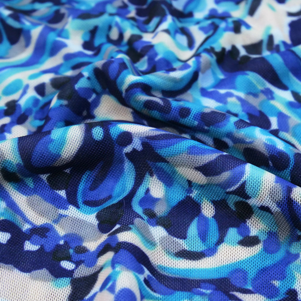 OCEANIC MESH PRINTS - ABSTRACT CN8242