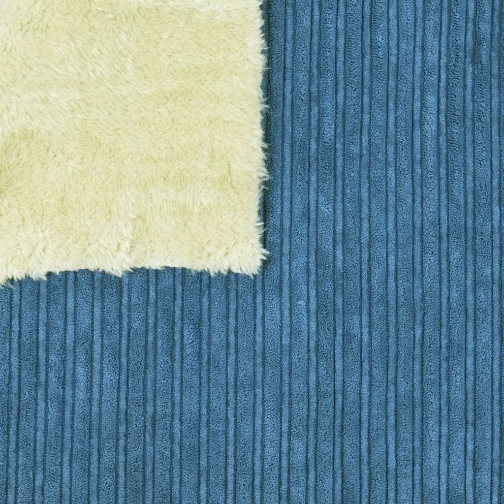 COZY KIDZ - FAUX FUR BONDED CORDUROY SOLIDS