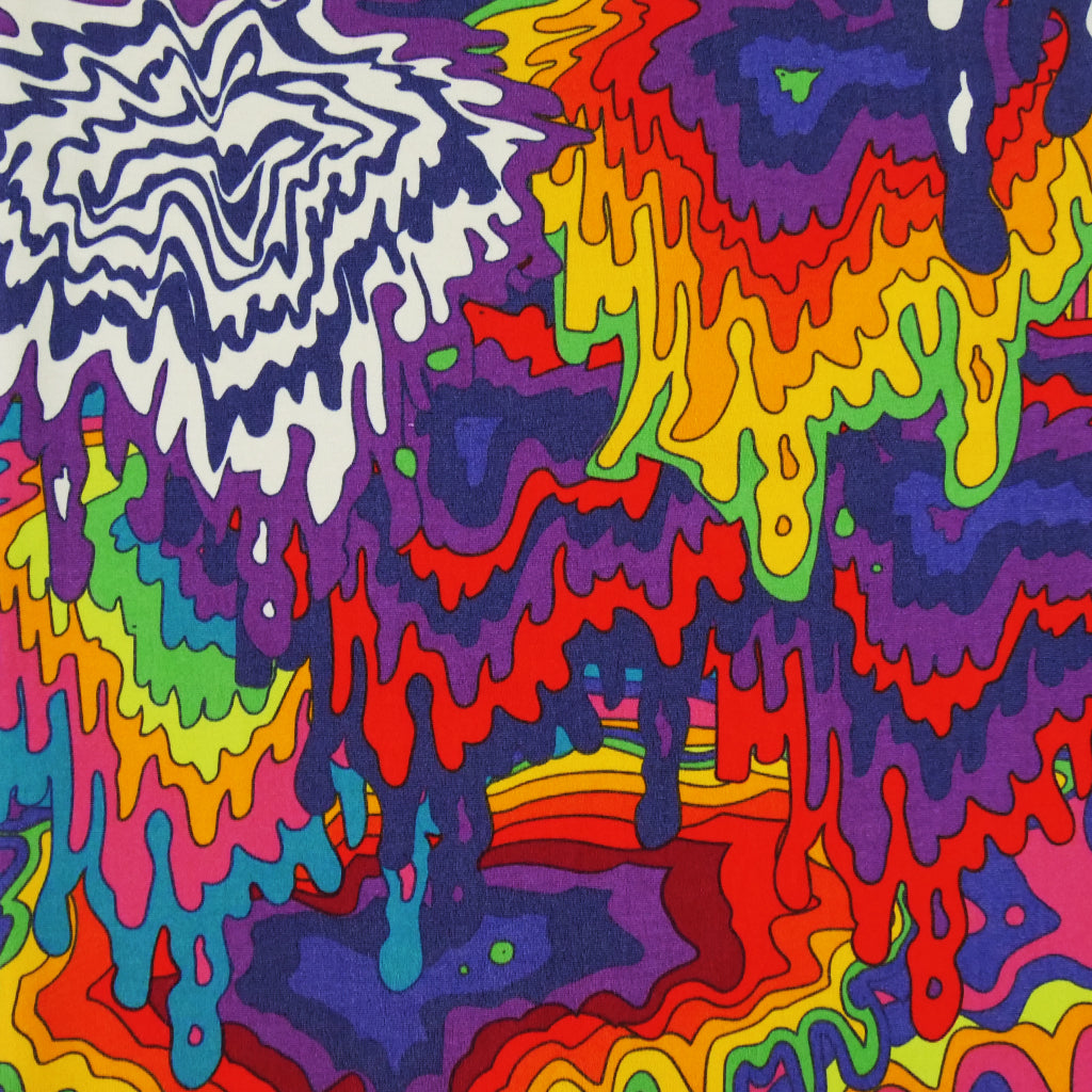 SABRINA KNIT PRINTS - ABSTRACT SQUIGGLES