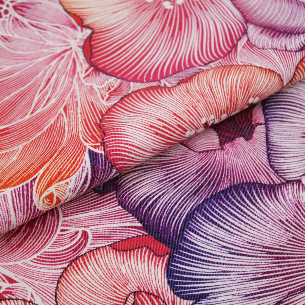 SABRINA KNIT PRINTS - FINE LINE FLORAL