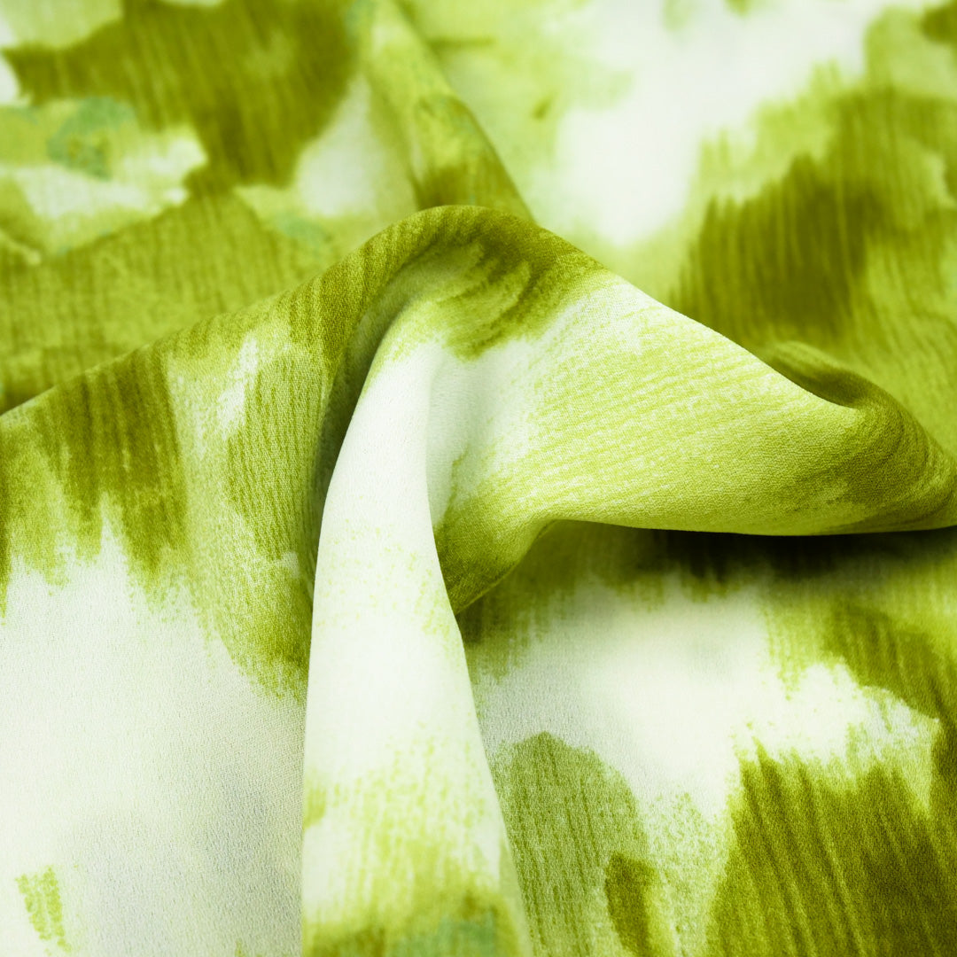 ILENE CREPE PRINTS - ABSTRACT WATERCOLOR