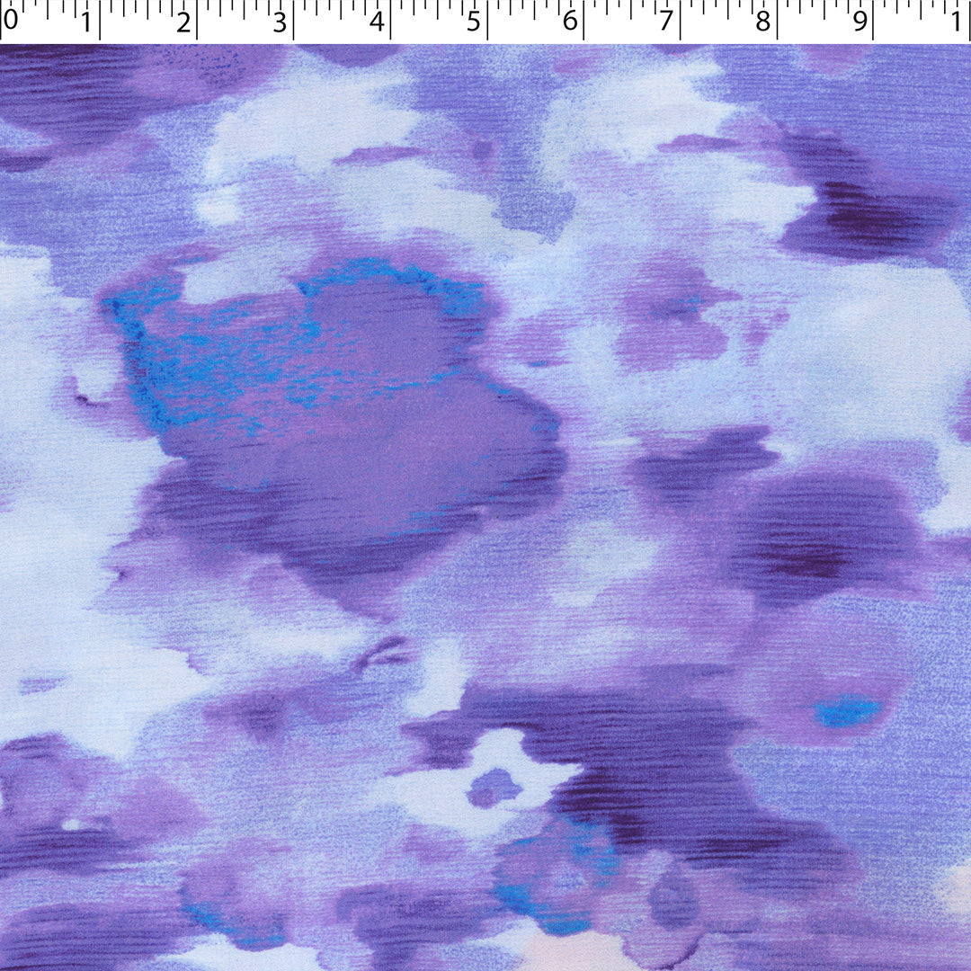 ILENE CREPE PRINTS - ABSTRACT WATERCOLOR