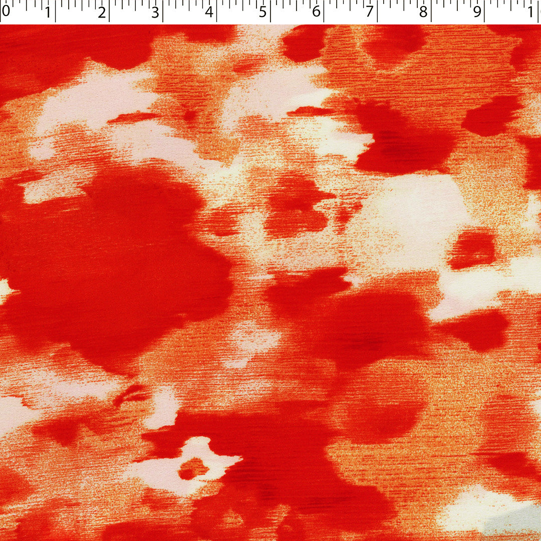 ILENE CREPE PRINTS - ABSTRACT WATERCOLOR