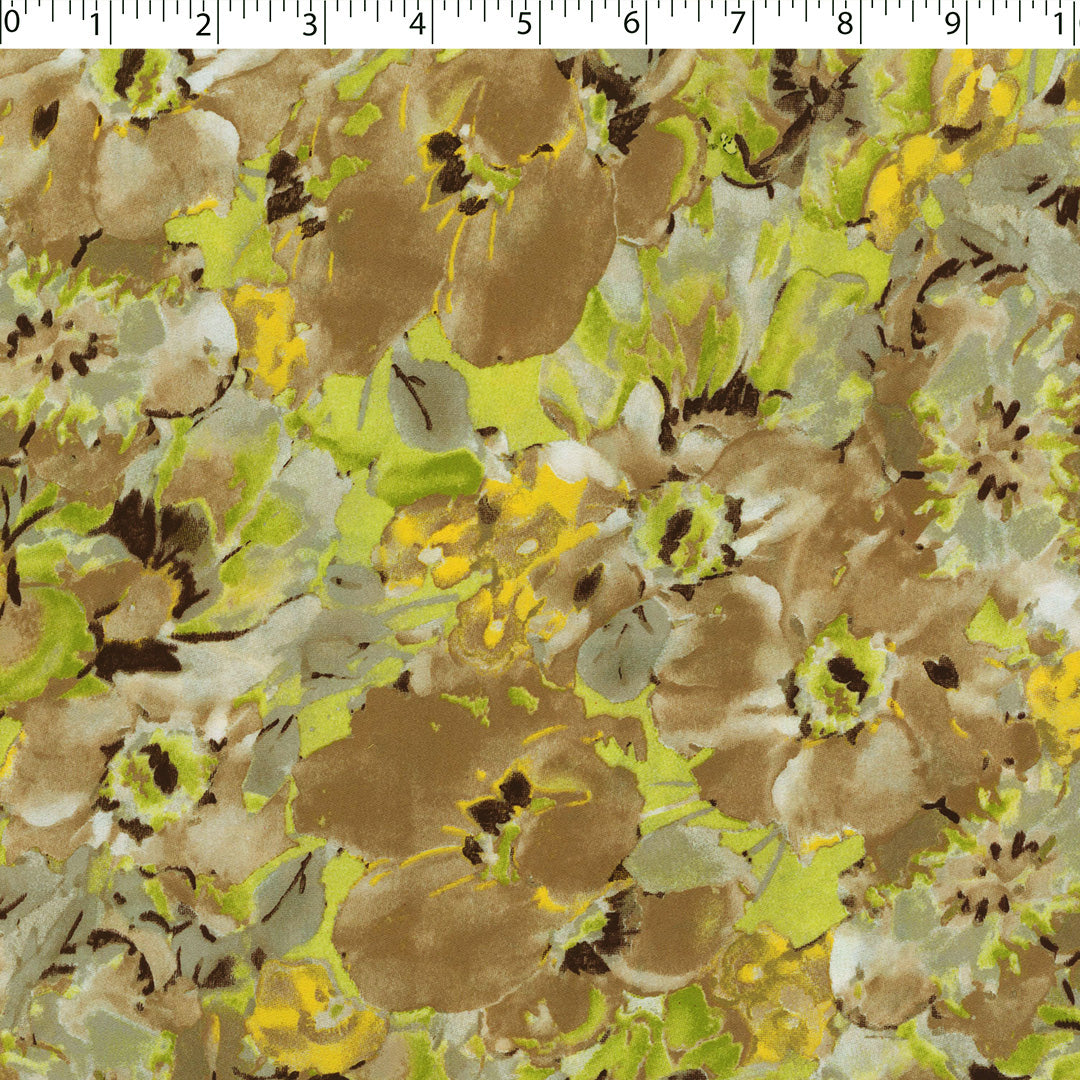 ILENE CREPE PRINTS - WATERCOLOR FLORAL