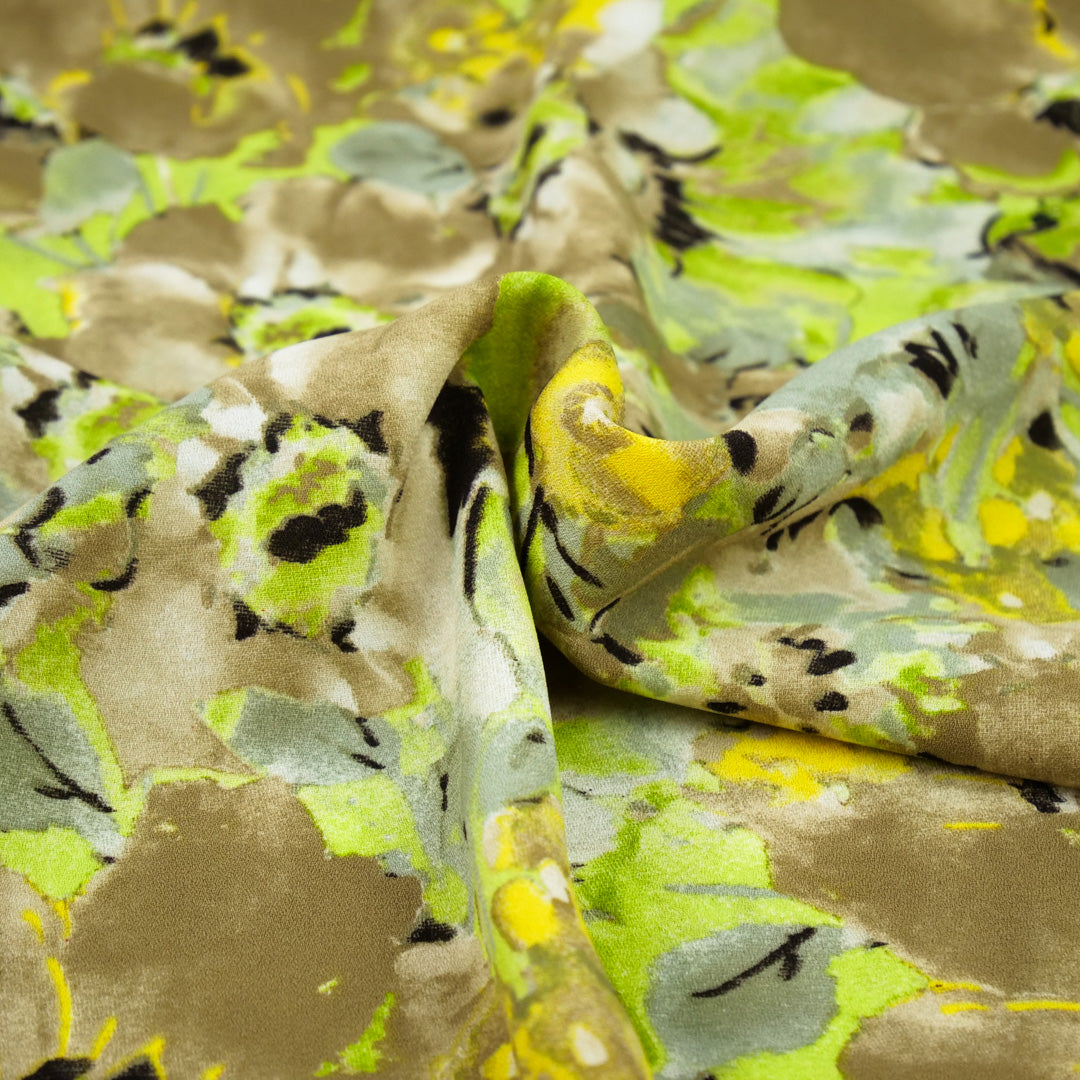 ILENE CREPE PRINTS - WATERCOLOR FLORAL