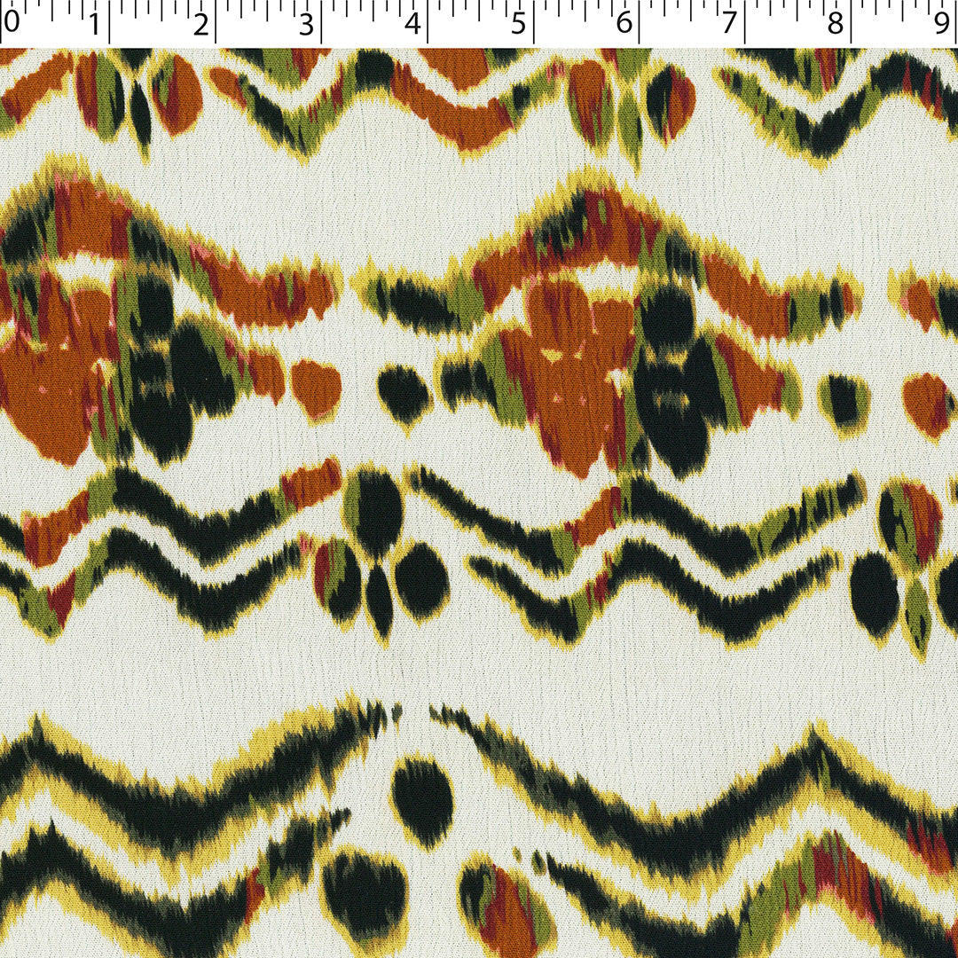 SAVANNAH - RAYON CRINKLE PRINTS - ABSTRACT BATIK