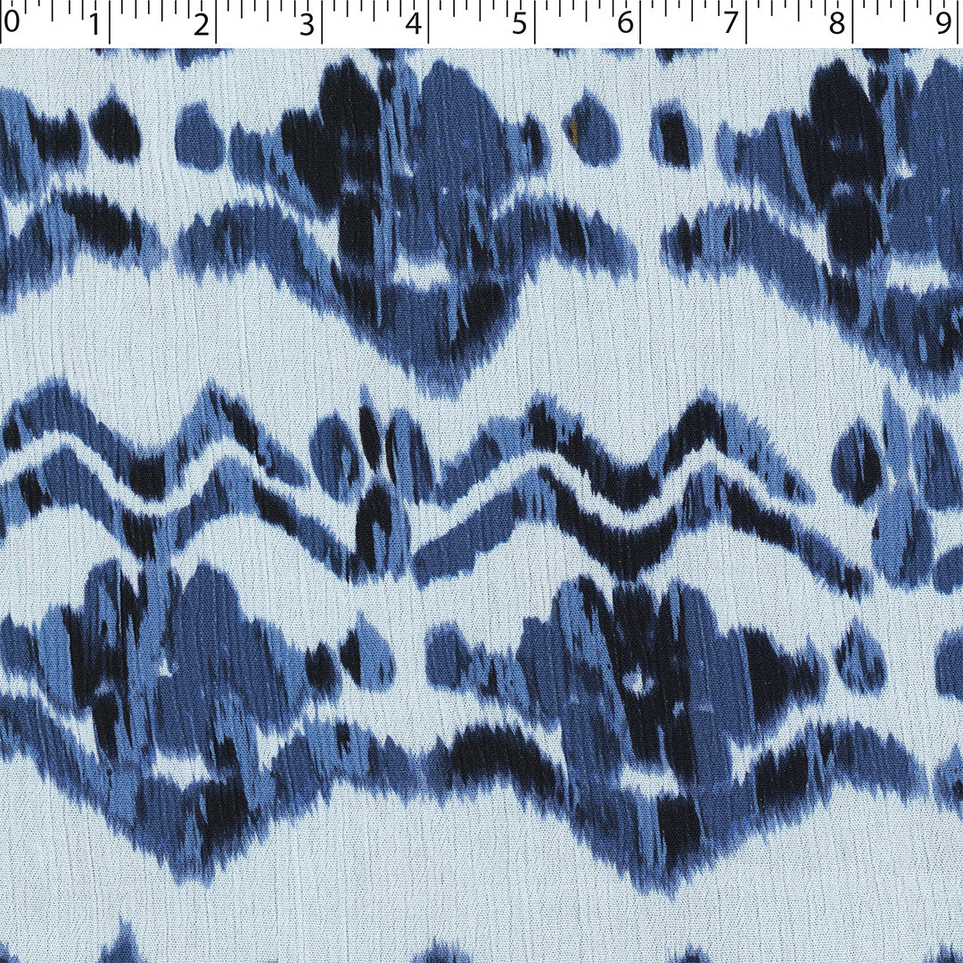 SAVANNAH - RAYON CRINKLE PRINTS - ABSTRACT BATIK