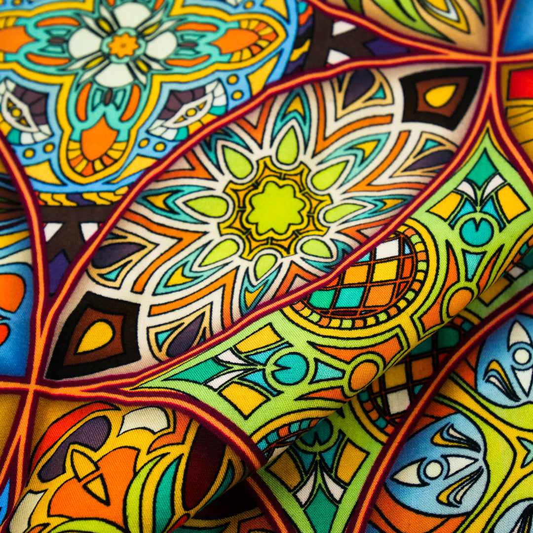 OLIVIA - RAYON PRINTS - KALEIDOSCOPE