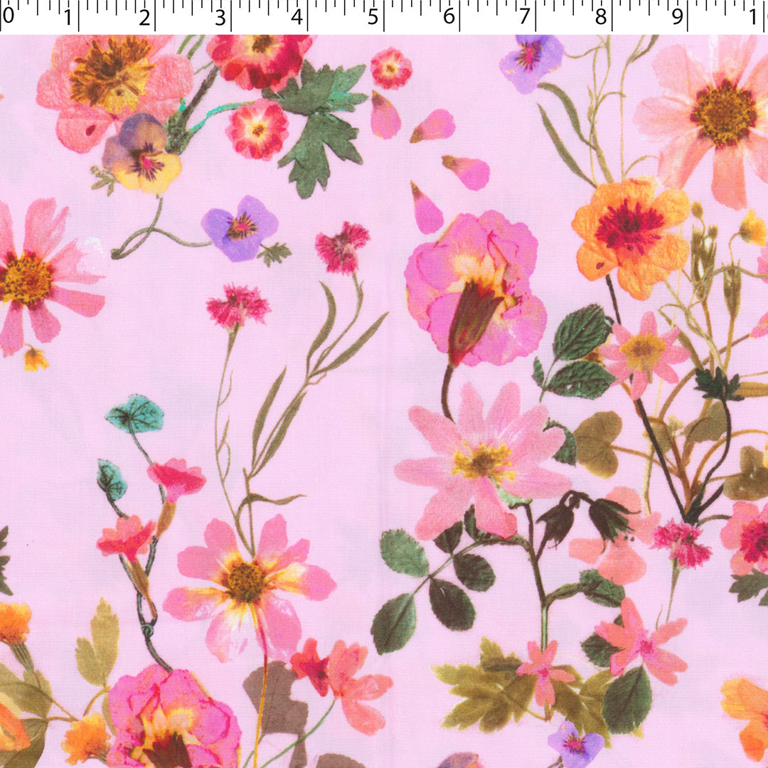 PRETTY POSIES - RAYON PRINTS - FLORAL BOUQUET