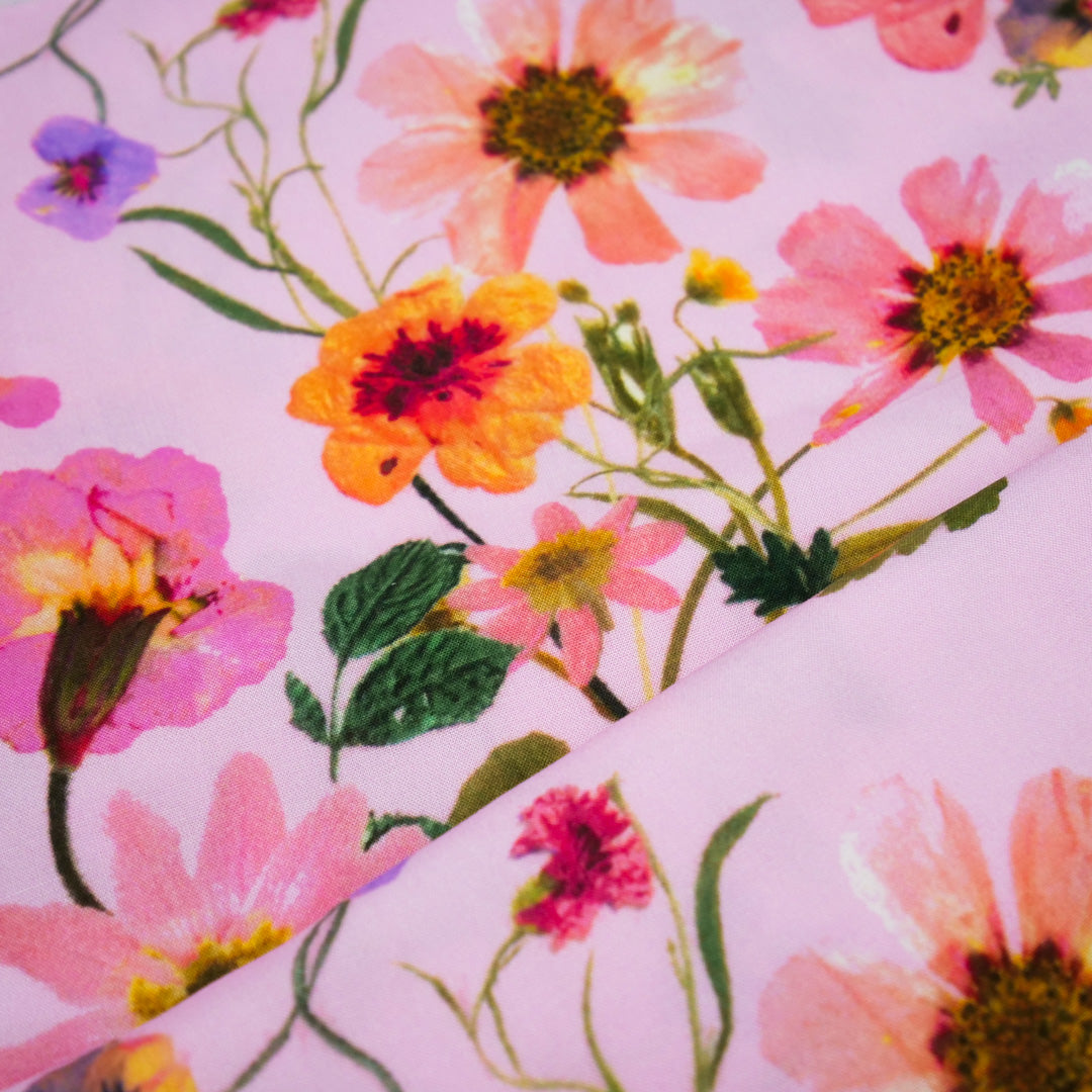 PRETTY POSIES - RAYON PRINTS - FLORAL BOUQUET
