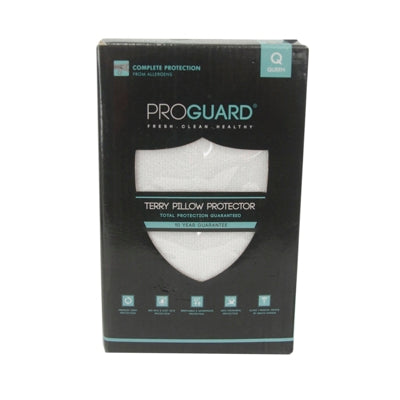 PROGUARD TERRY PILLOW PROTECTOR QUEEN