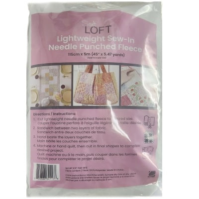 SOFTLOFT PREPACKED NEEDLEPUNCH 45" X 4.6M