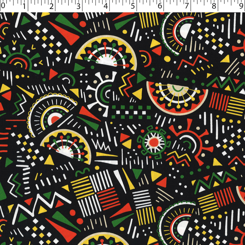 SOCIETY POPLIN PRINTS - SIESTA