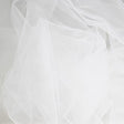 white nylon tulle