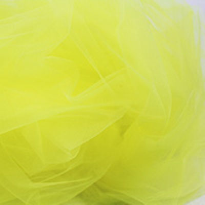 lemon nylon tulle
