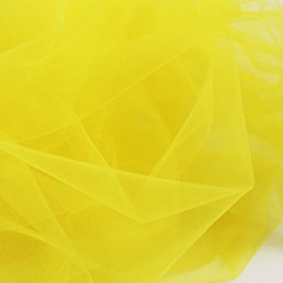 golden nylon tulle