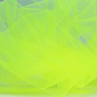 Neon Yellow colour Nylon Tulle