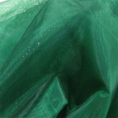 forest nylon shimmer organza