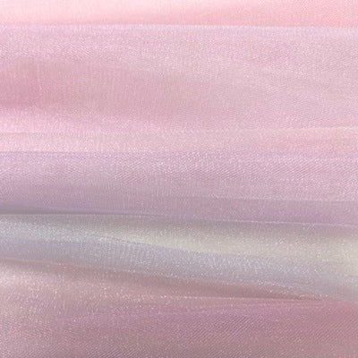 pink orchid rainbow nylon shiny tulle