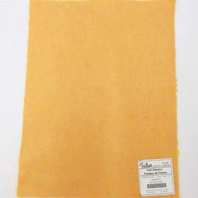 gold polyester felt sheets