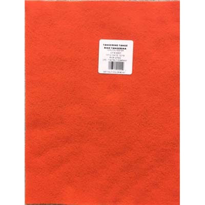 orange polyester felt sheets