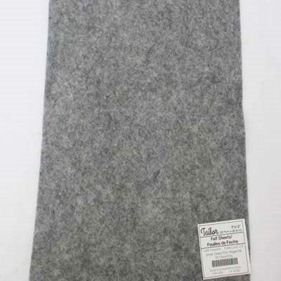 silver polyester felt sheets