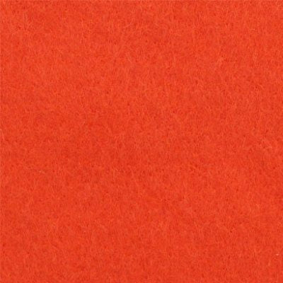 orange polyester felt