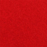 red polyester 72" felt
