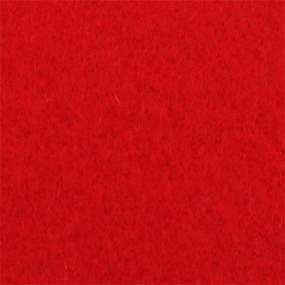 red medium weight polyester felt