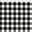 vinyl tabling checkered - white/black