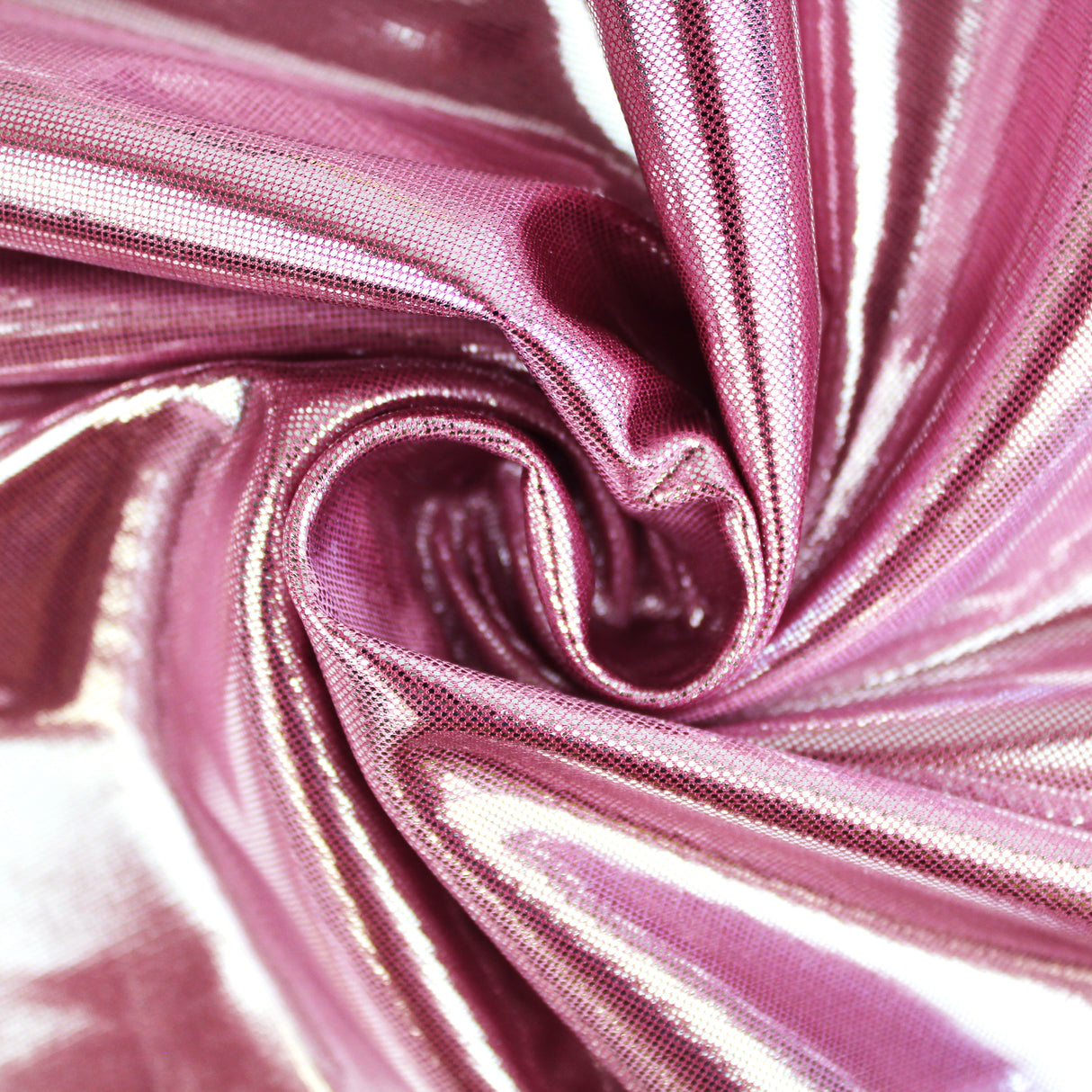 hot pink/silver polyester foil