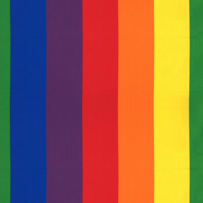 3 inch pride polyester taffeta stripe