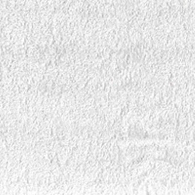 white cotton woven terry