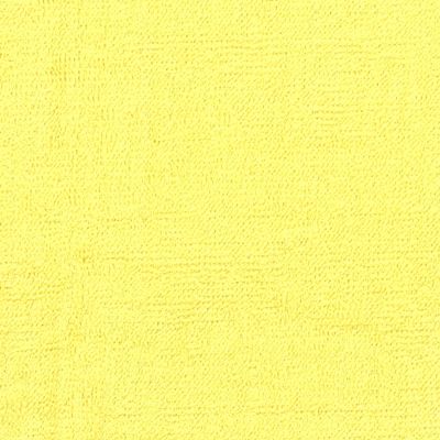 yellow cotton woven terry
