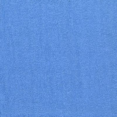 blue cotton woven terry