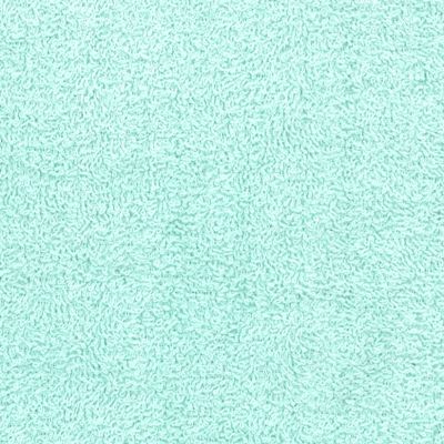 aqua cotton woven terry