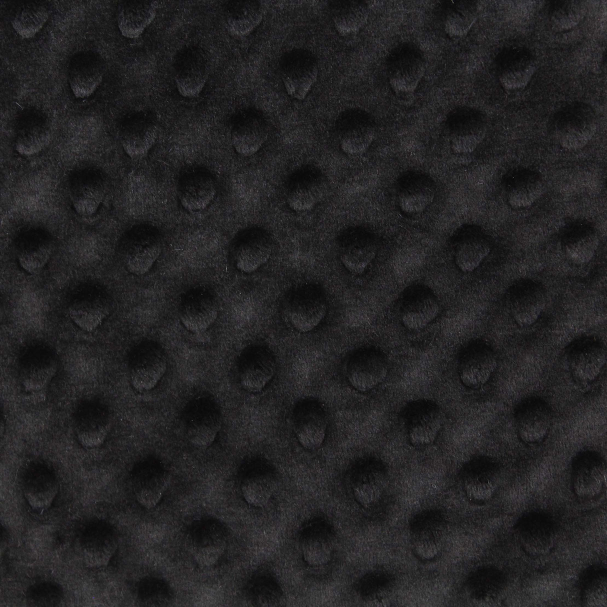 black polyester dimple chenille