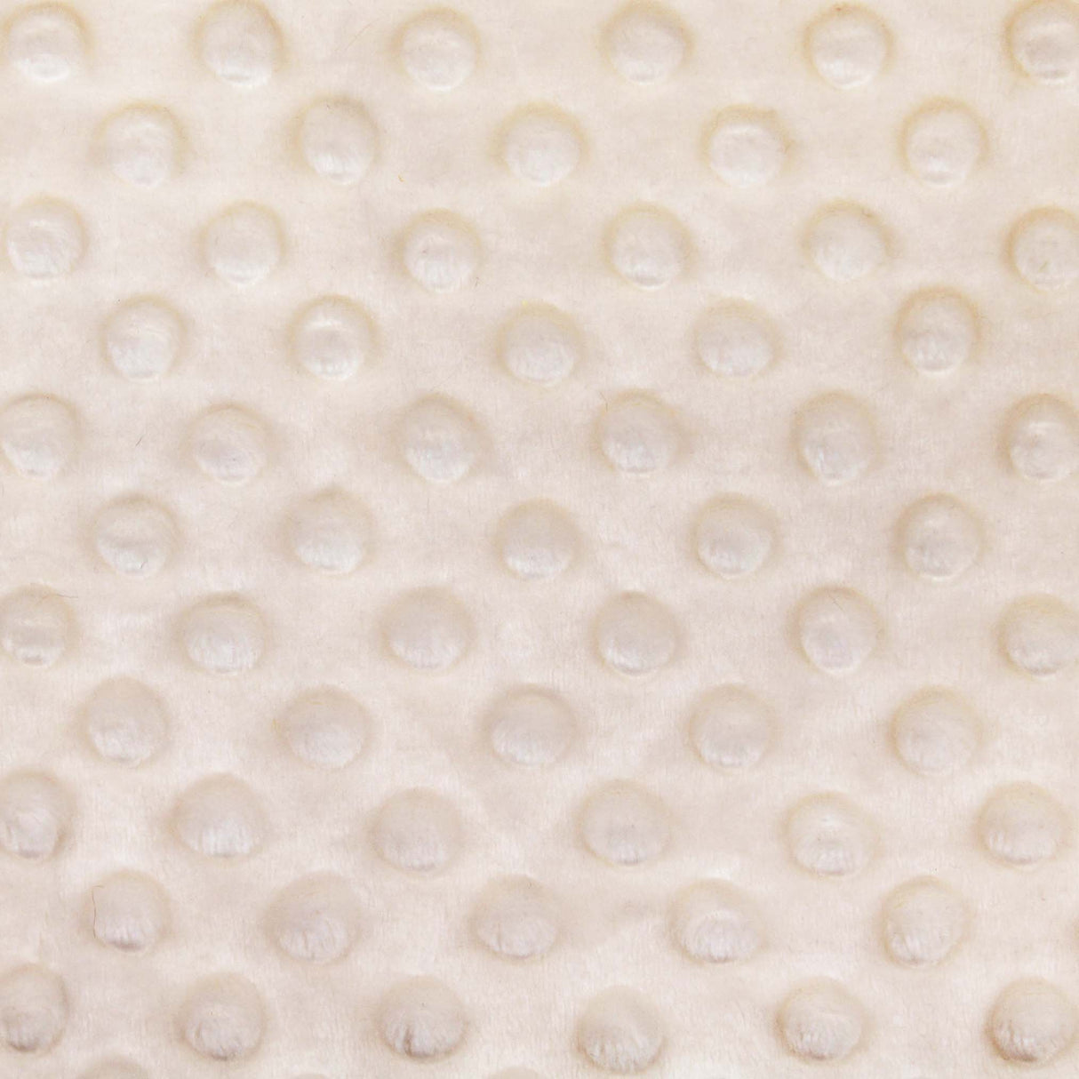 cream polyester dimple chenille