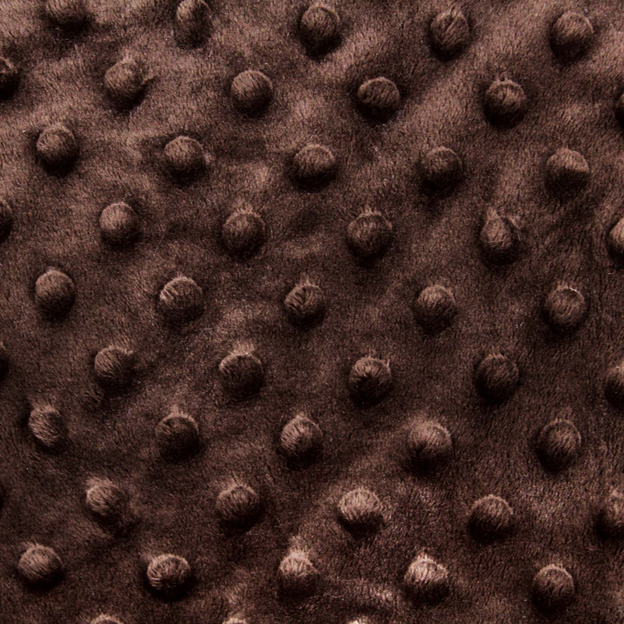 brown polyester dimple chenille