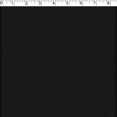 med wt polyester rayon spandex black