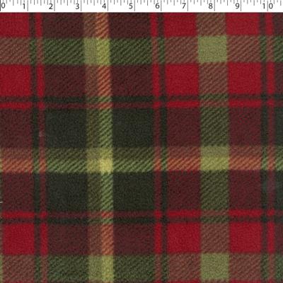 MOUNTAIN FLEECE BASICS - MAPLE LEAF TARTAN