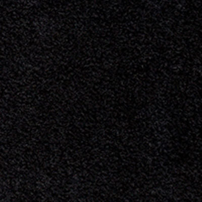 double brush lambskin fleece black