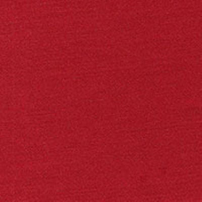 red polyester cotton satin with brushed back