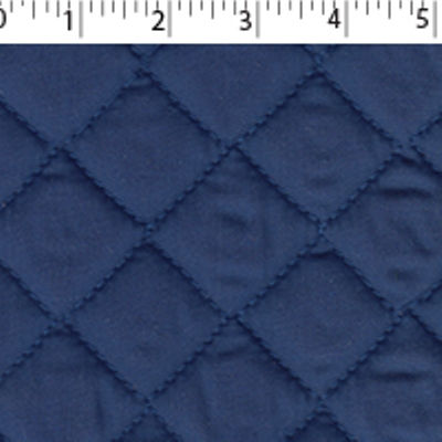 royal polyester cotton face and back quilted broadcloth with 4 oz polyester fill