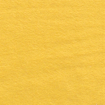 lemon solid cotton flannelette  fabric