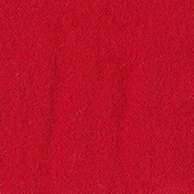 red solid cotton flannelette fabric